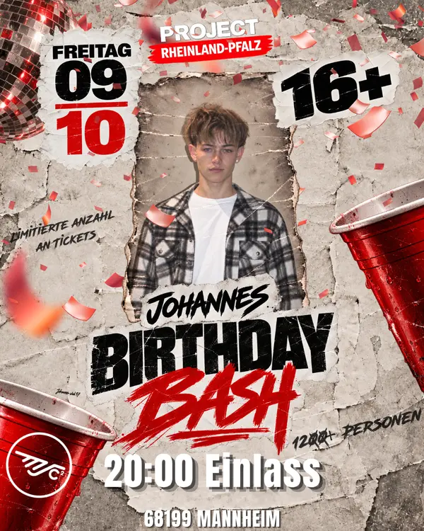 Johannes BDAY BASH