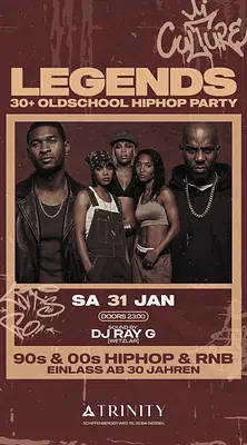 LEGENDS I Ü30 Old School & Hip Hop Party