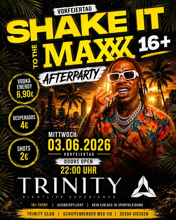 LUF AFTERPARTY by Shake it to the Maxx I 16+