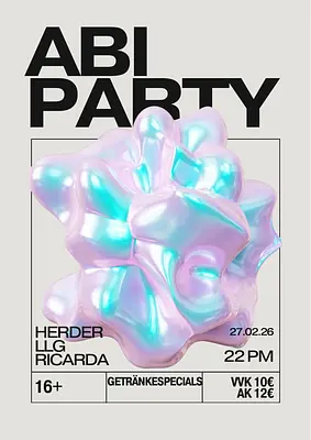 ABIPARTY der Ricarda, Herder & LLG Gießen