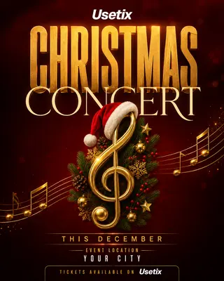 Christmas Concert (Seating Example)